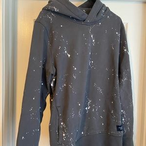 Abercrombie & Fitch paint splatter hoodie